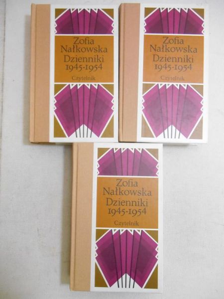 Dzienniki 1945-1954, zestaw 3 książek
