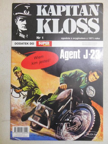 Kapitan Kloss, nr.1 Agent J-23