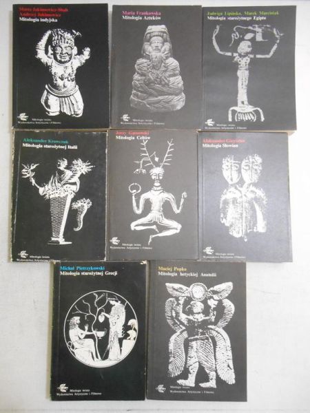 Mitologie świata, 8 książek
