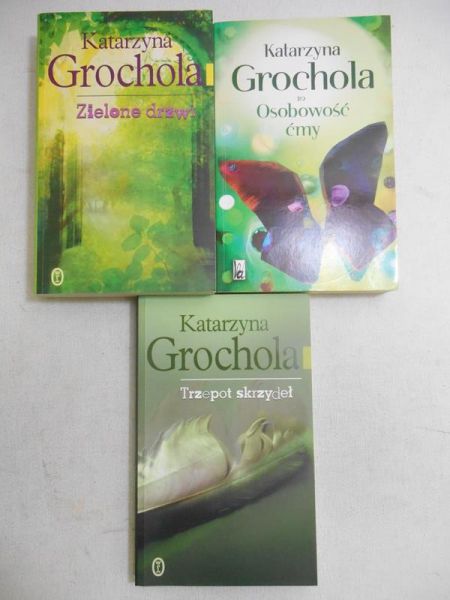 Grochola Katarzyna - Osobowość ćmy / Trzepot skrzydeł / Zielone drzwi