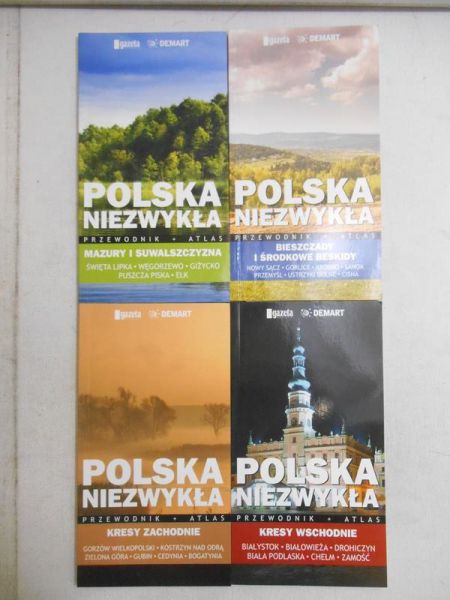 Polska niezwykła, 4 książki