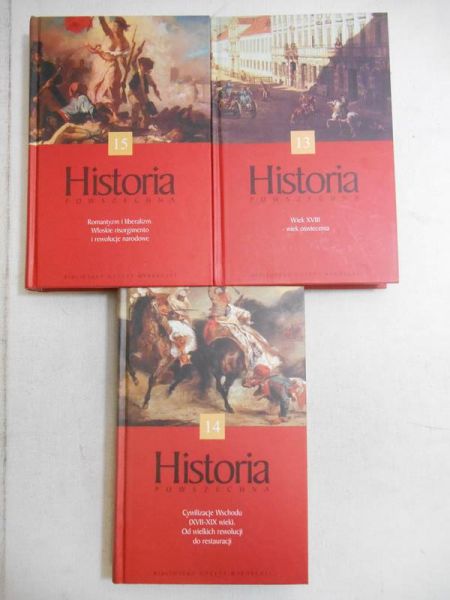 Historia powszechna, t. XIII -XV