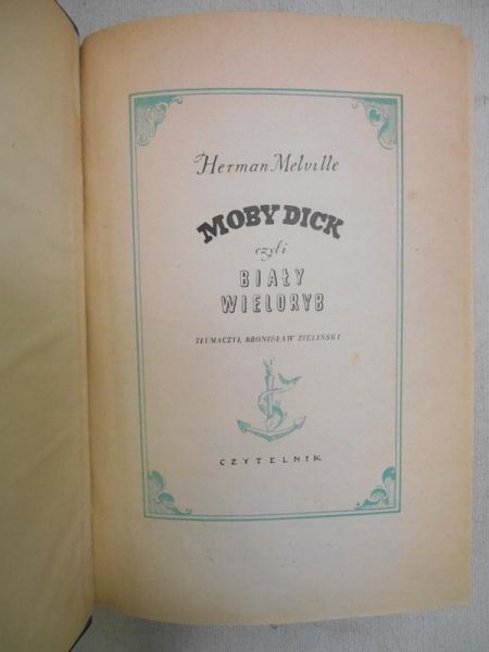Moby Dick, czyli Biały Wieloryb