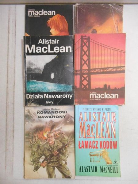 MacLean Alistair - Zestaw 6 książek
