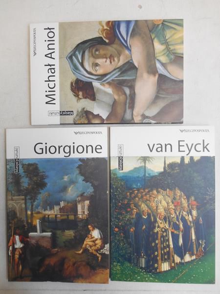 Klasycy sztuki: Michał Anioł, Giorgione, van Eyck
