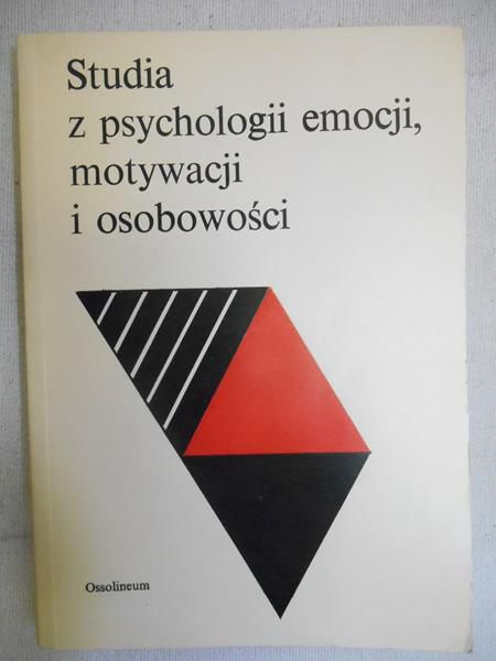 Studia z psychologii emocji, motywacji i osobowości