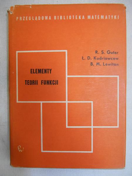 Elementy teorii funkcji