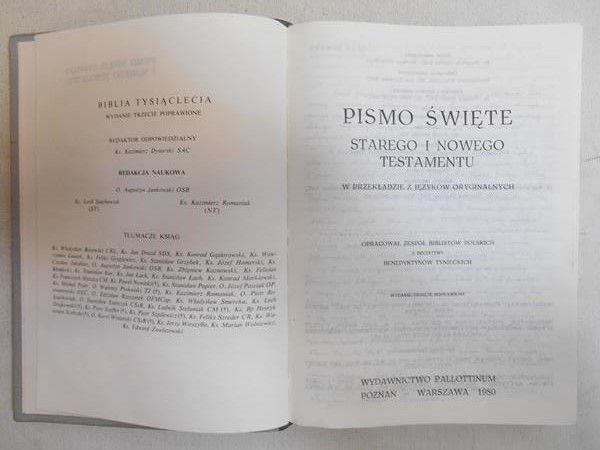 Pismo Świete Starego i Nowego Testamentu
