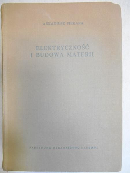 Elektryczność i budowa materii