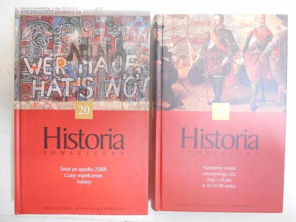 Historia powszechna. Tom X i XX