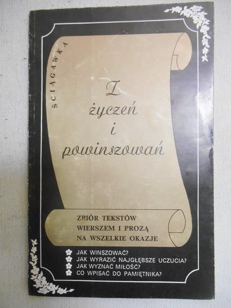 Ściągawka życzeń i powinszowań