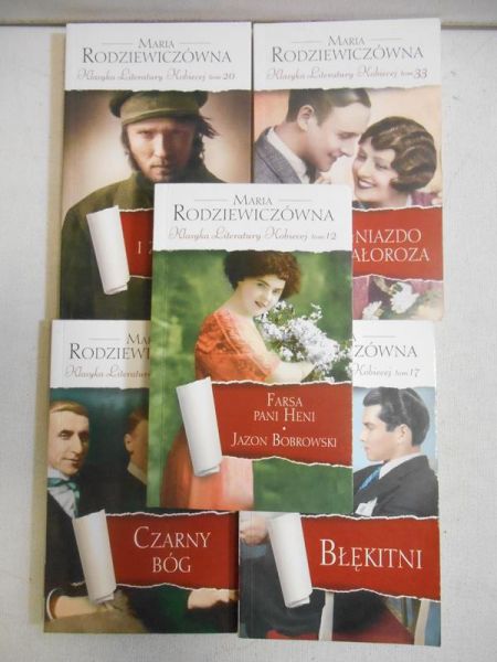 Klasyka Literatury Kobiecej,5 tomów