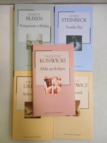 Kolekcja Gazety Wyborczej - Komplet 5 książek