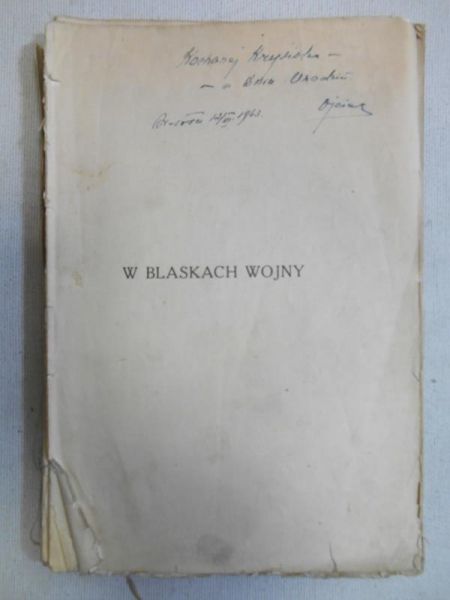 W blaskach wojny, 1936 r.