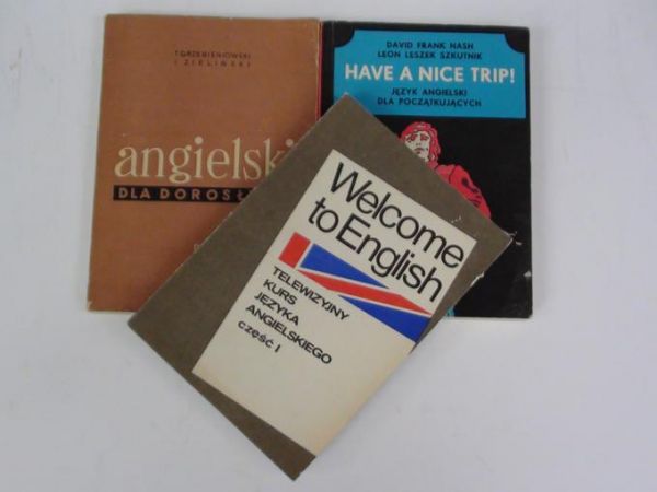 Grzebieniowski T.,   - Materiały do nauki języka angielskiego, 3 książki