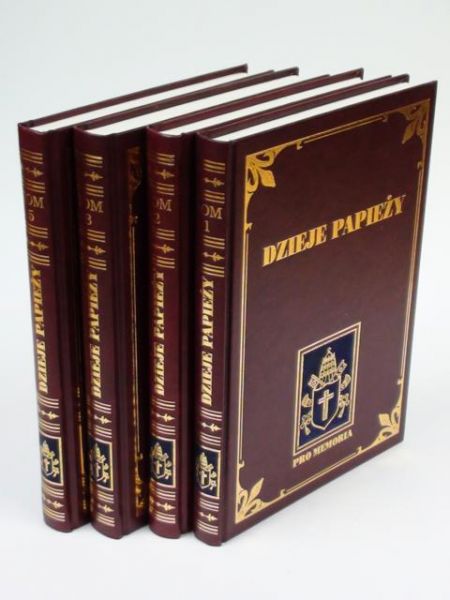 Dzieje papieży. Od początków Kościoła do czasów dzisiejszych, 4 tomy