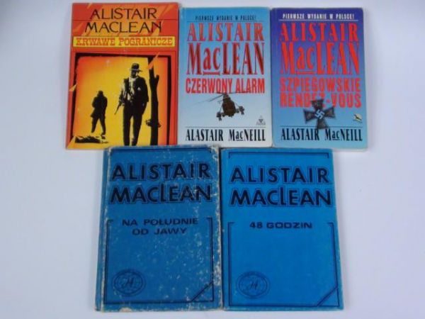 MacLean Alistair - Utwory wybrane, 5 książek