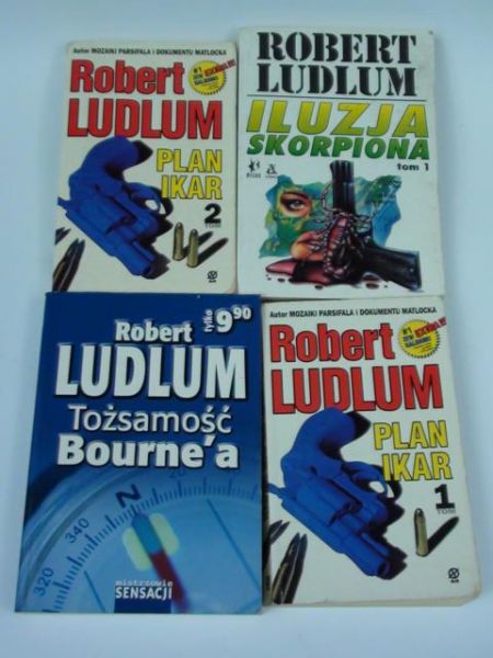 Ludlum Robert - Utwory wybrane, 4 książki