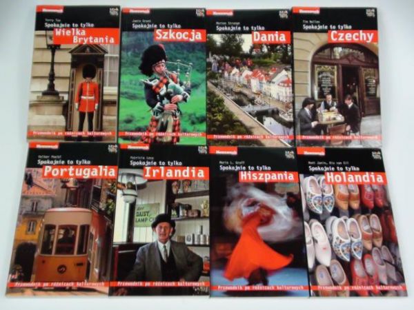Grant, Strange, Tan, Nollen, Poelzl, Levy, Janin, Graff - Szkocja/Dania/Wielka Brytania/Czechy/Portugalia/Irlandia/Holandia/ Hiszpania, 8 książek