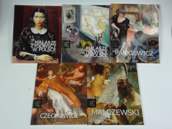 Tanikowski, Bernat, Michalczyk,  - Malarze żydowscy w Polsce/Pankiewicz/Czechowicz/Malczewski, 5 książek