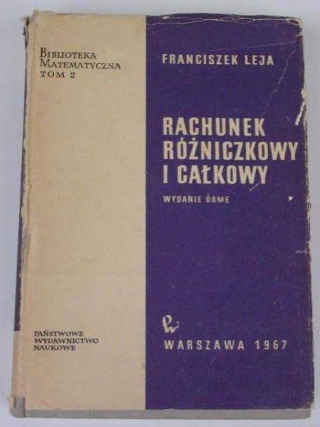 Rachunek różniczkowy i całkowy