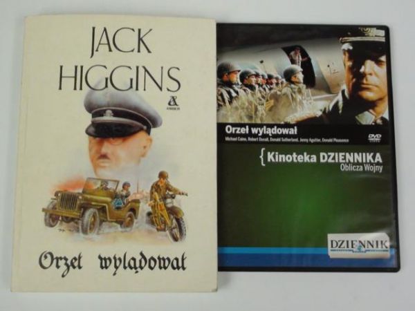 Orzeł wylądował książka z filmem DVD