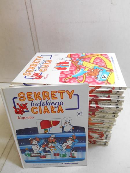 Sekrety ludzkiego ciała, T. I-VI i VIII-XXXVIII
