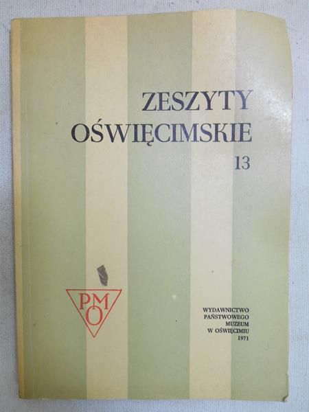 Zeszyty oświęcimskie, nr 13