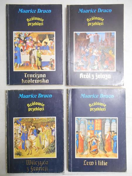Duron Maurice - Królowie przeklęci, 4 tomy