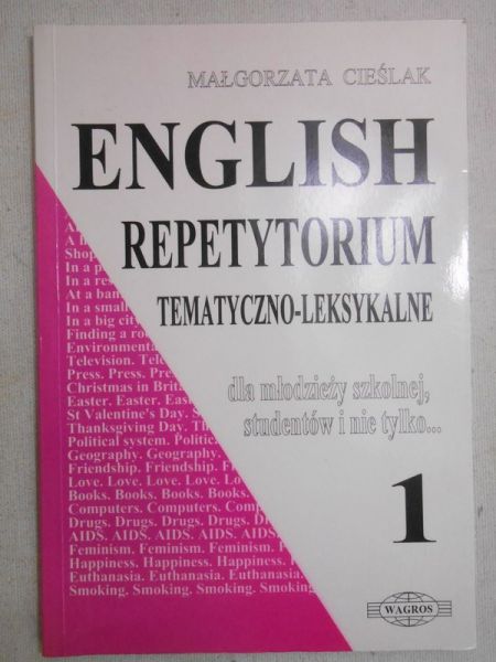 English. Repetytorium tematyczno-leksykalne 1