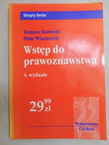 Skrypty Becka. Wstęp do prawoznawstwa