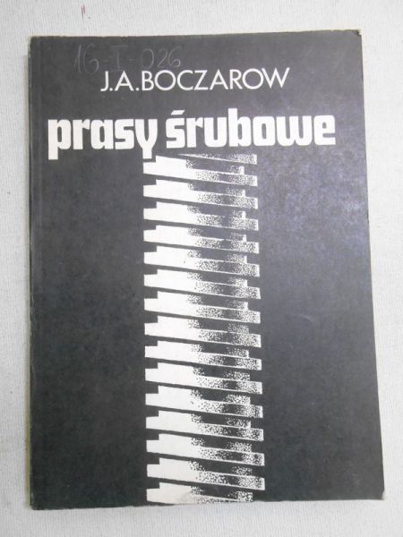 Prasy śrubowe