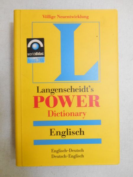 Langenscheidt's Power Dictionary. English