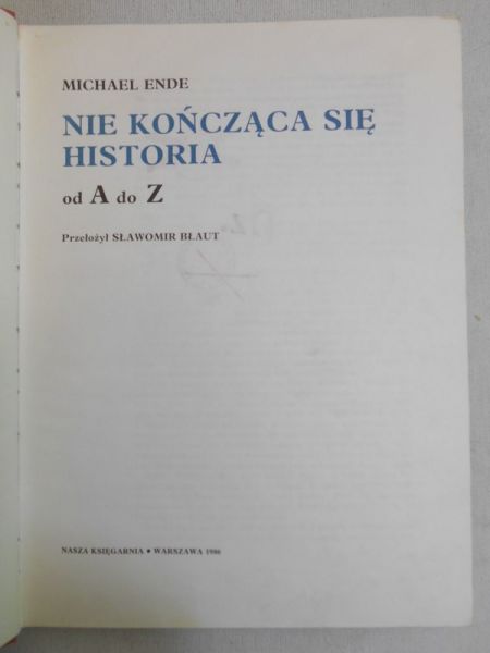 Ende Michael - Nie kończąca się historia