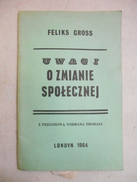 Uwagi o zmianie społecznej