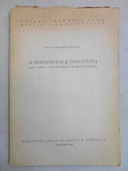 O dezyntegracji pozytywnej