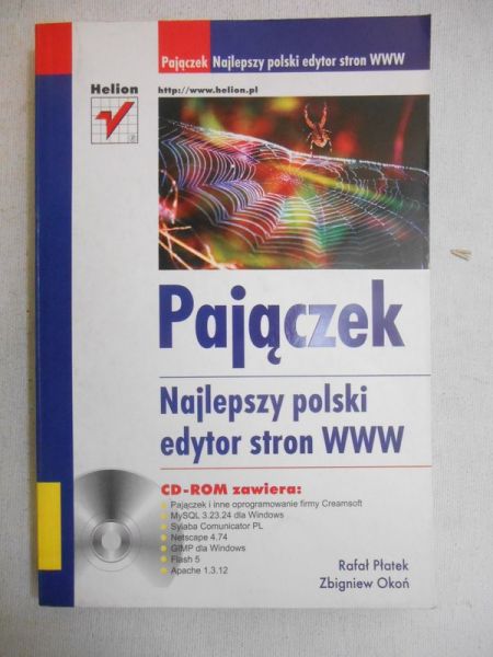 Pajączek. Najlepszy polski edytor stron WWW + CD