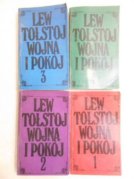 Wojna i pokój, tom I-IV (komplet)