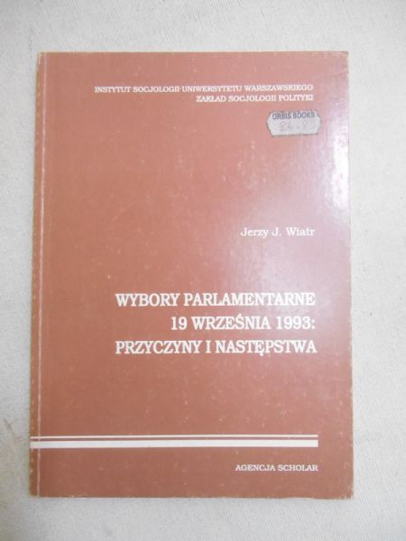 Wybory parlamentarne 19 września 1993: Przyczyny i następstwa