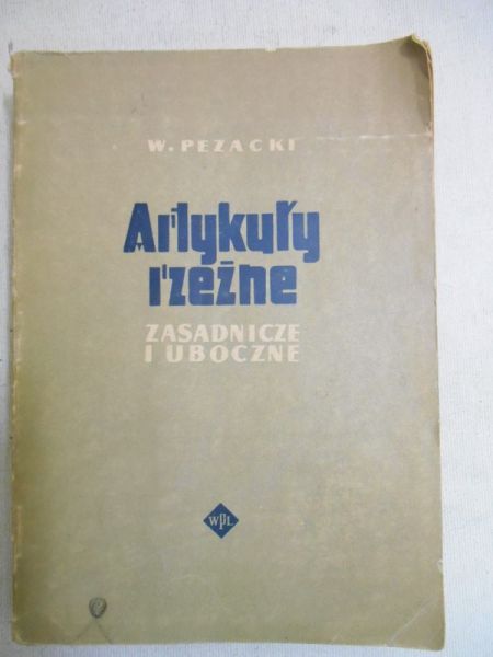 Artykuły rzeźne zasadnicze i uboczne