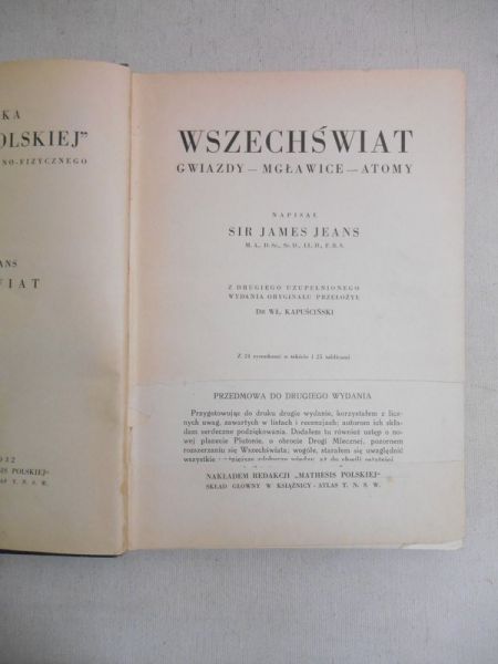 Wszechświat, 1932 r.