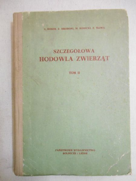 Szczegółowa hodowla zwierząt, tom II