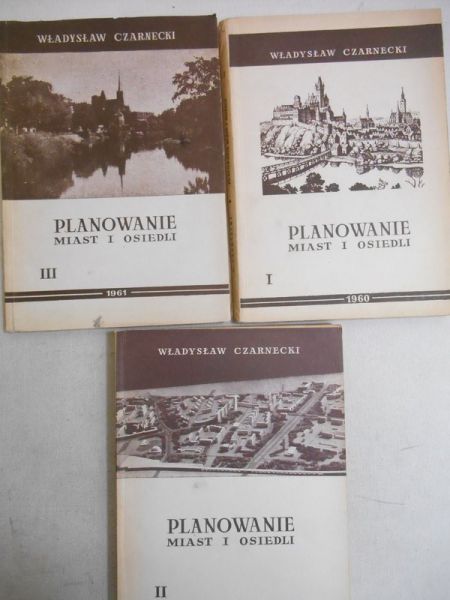 Planowanie miast i osiedli, tom I-III