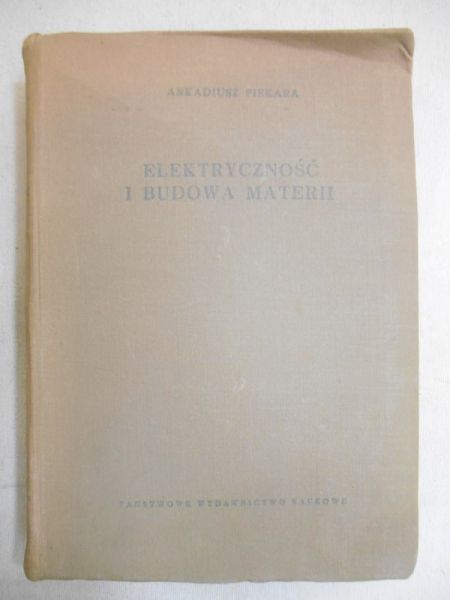 Elektryczność i budowa materii