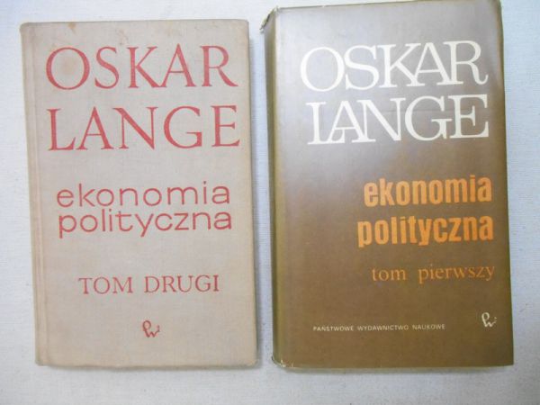 Lange Oskar - Ekonomia polityczna, Tom I - II