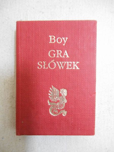 Boy-Żeleński Tadeusz - Gra słówek, miniatura