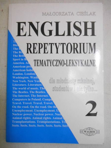 English. Repetytorium tematyczno - leksykalne, część 2