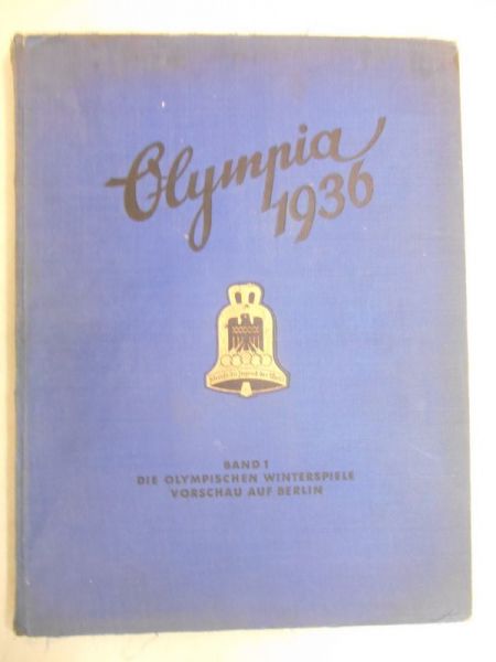 Die Olympischen Spiele 1936. Band I, 1936 r.