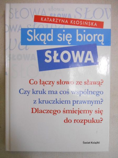 Skąd się biorą słowa