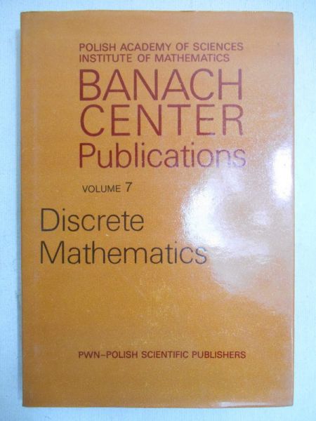 Banach Center Publications. Discrete Mathematics